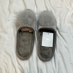 Cozy Gray Slippers by